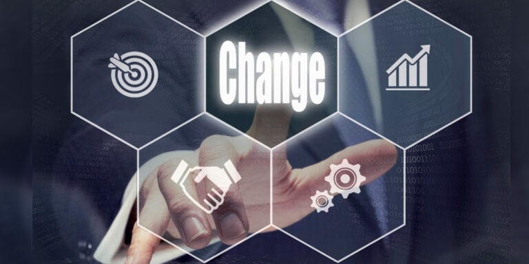 4 components of change Blog Header 1200x600 px