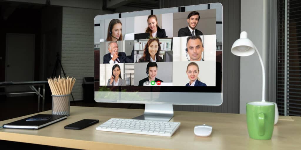 Office video call