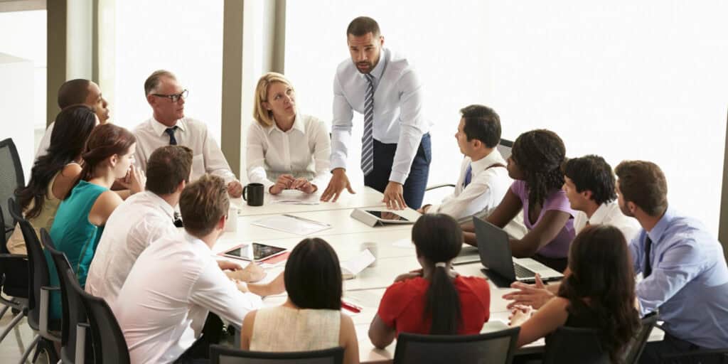 Business group meeting