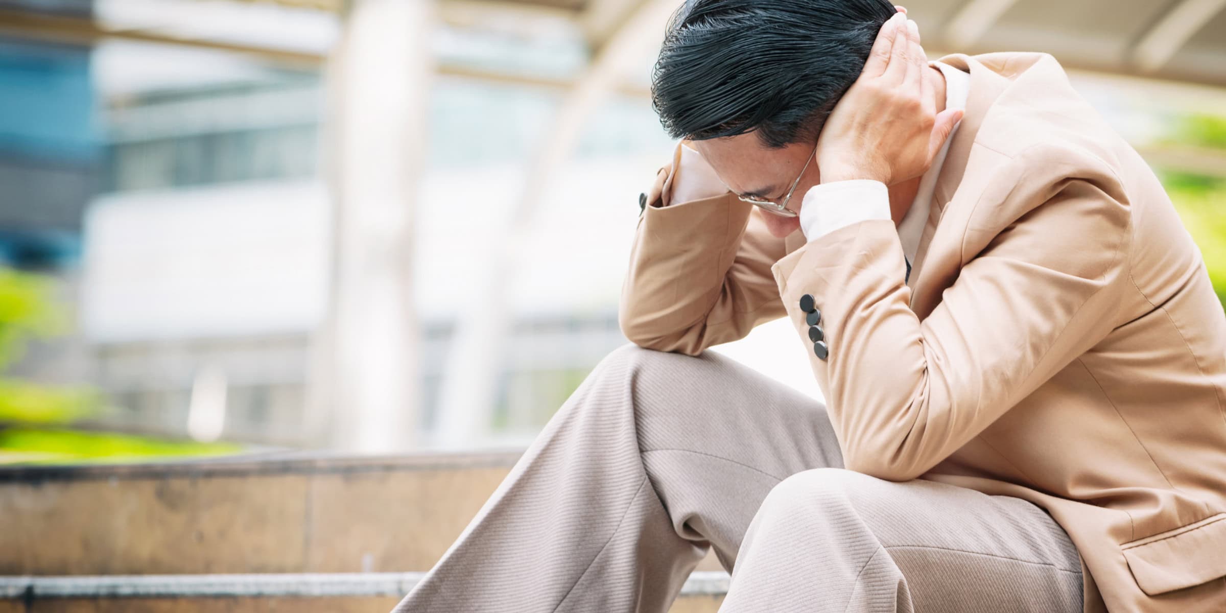 Employee feeling anxiety