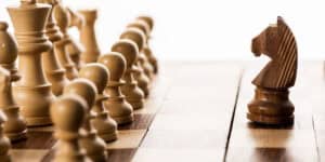 Leadership depited using chess