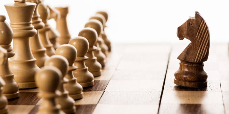 Leadership depited using chess