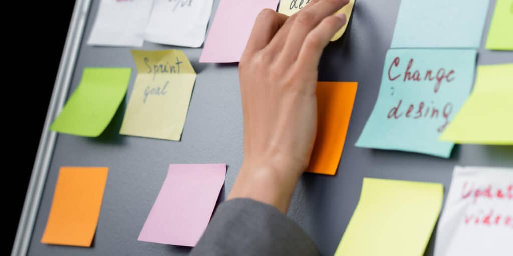 Post it note plan
