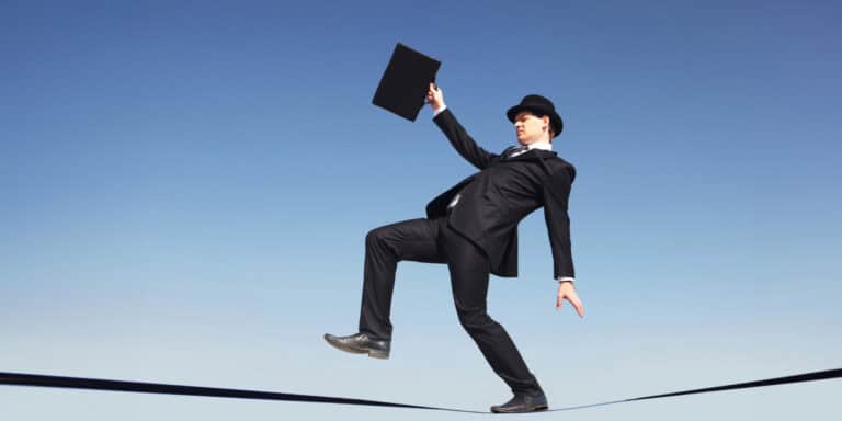 agile businessman