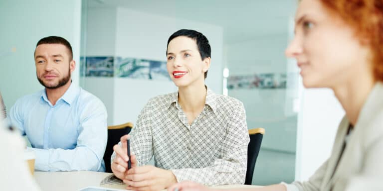 business discussion