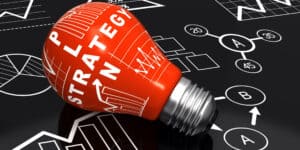 business plan and strategy bulb