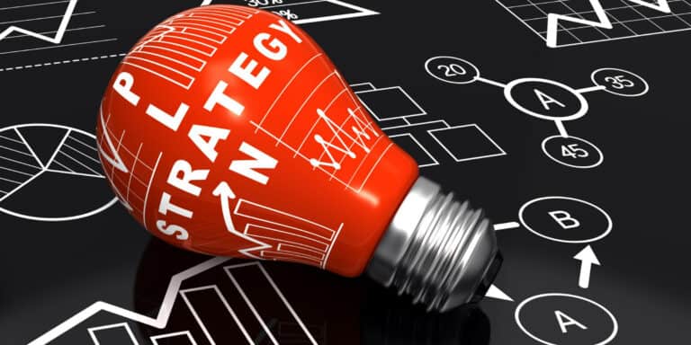 business plan and strategy bulb