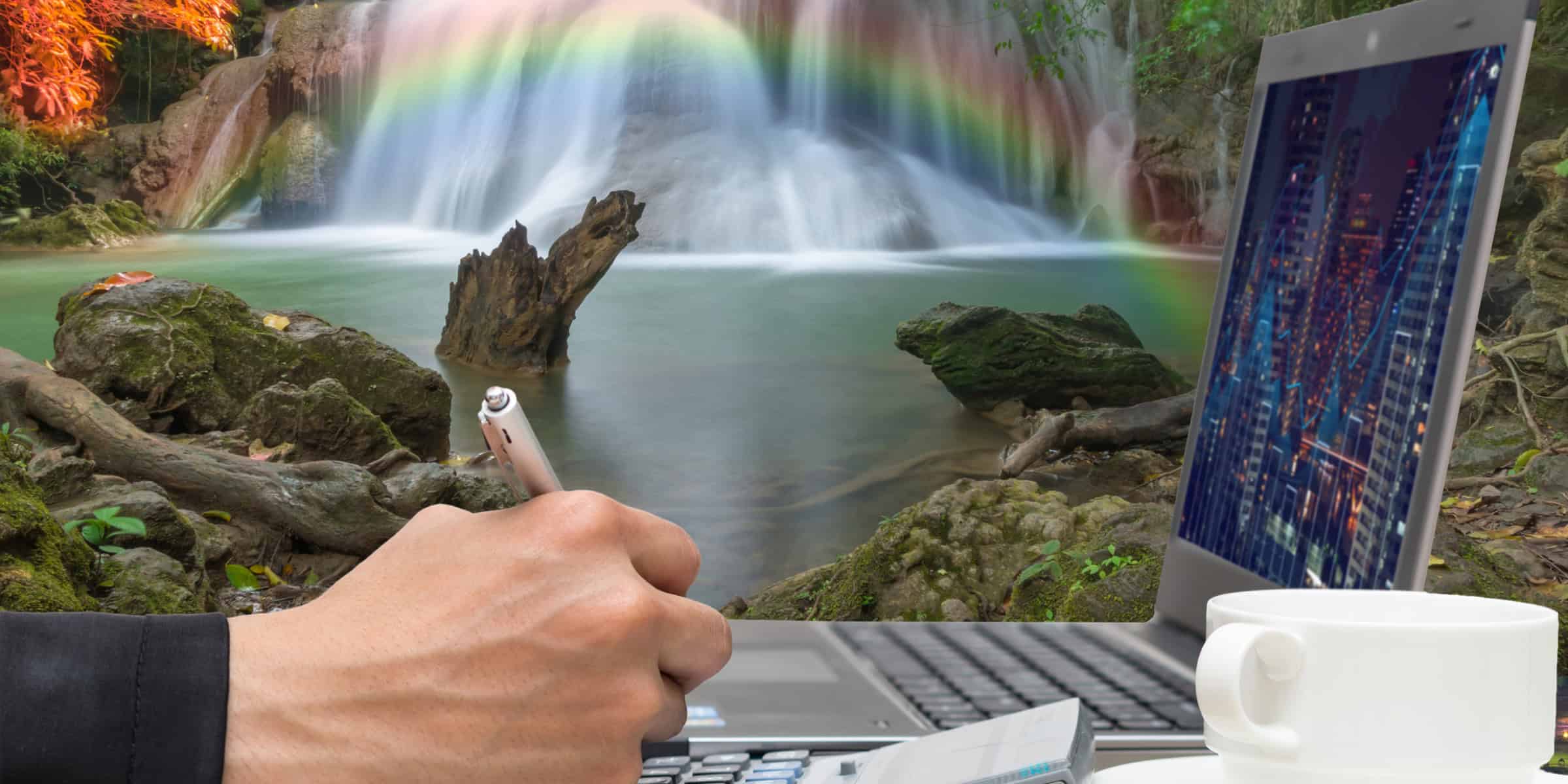 business waterfall