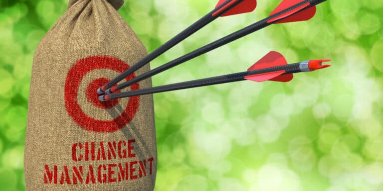 change management arrows.