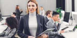 change manager in an office.