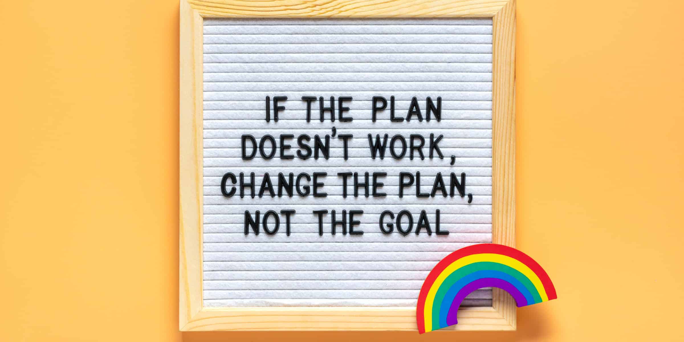 change the plan.