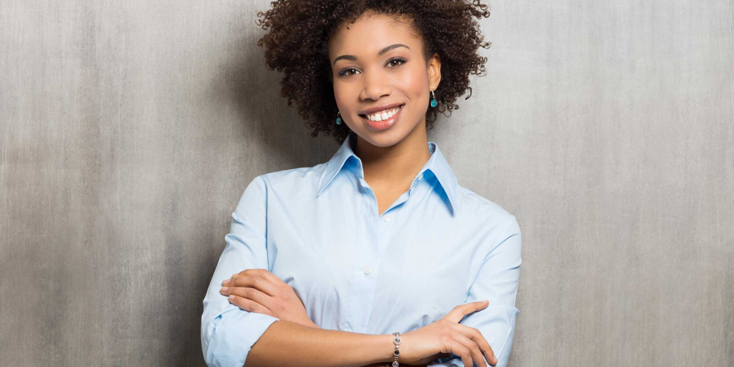 confident woman
