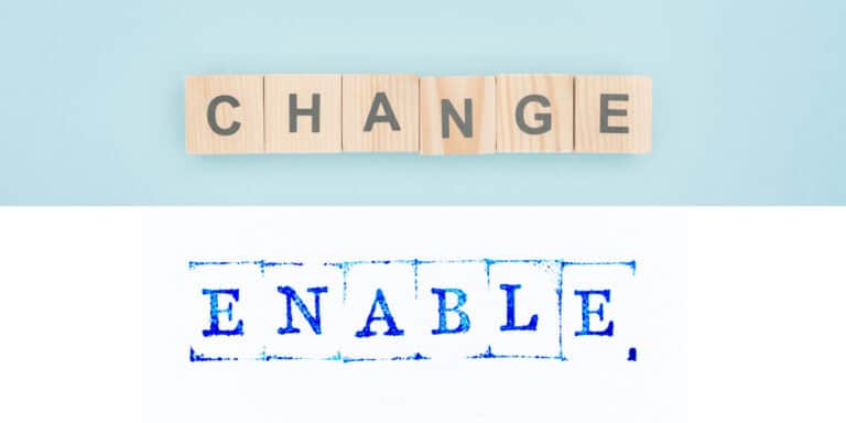 change enable