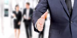 open handshake