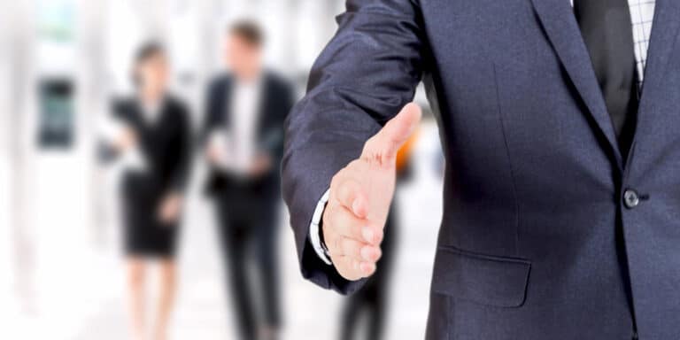 open handshake