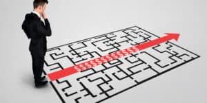 path through maze