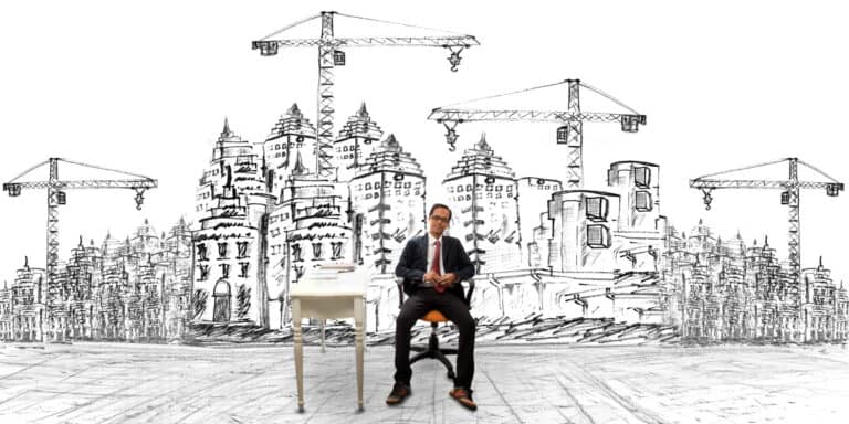 construction cranes, desk