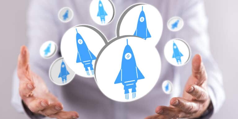 hands, blue rockets