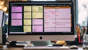 kanban board in onenote
