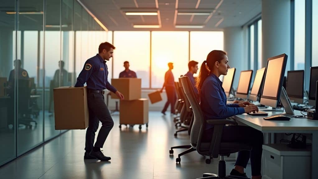 minimize downtime during relocation