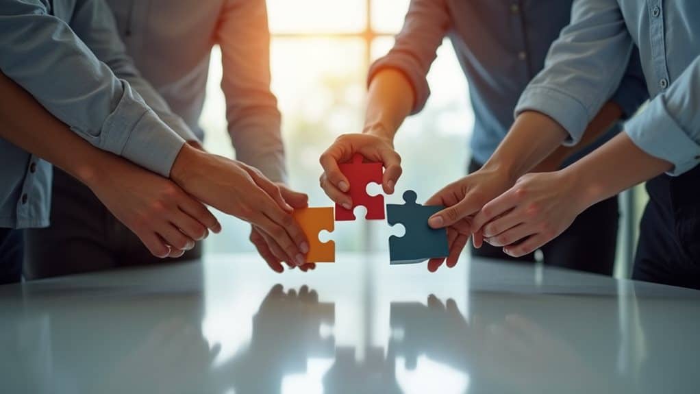 rebuild team structure together