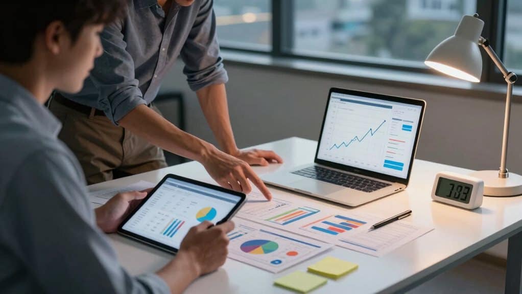 analyze results against kpis